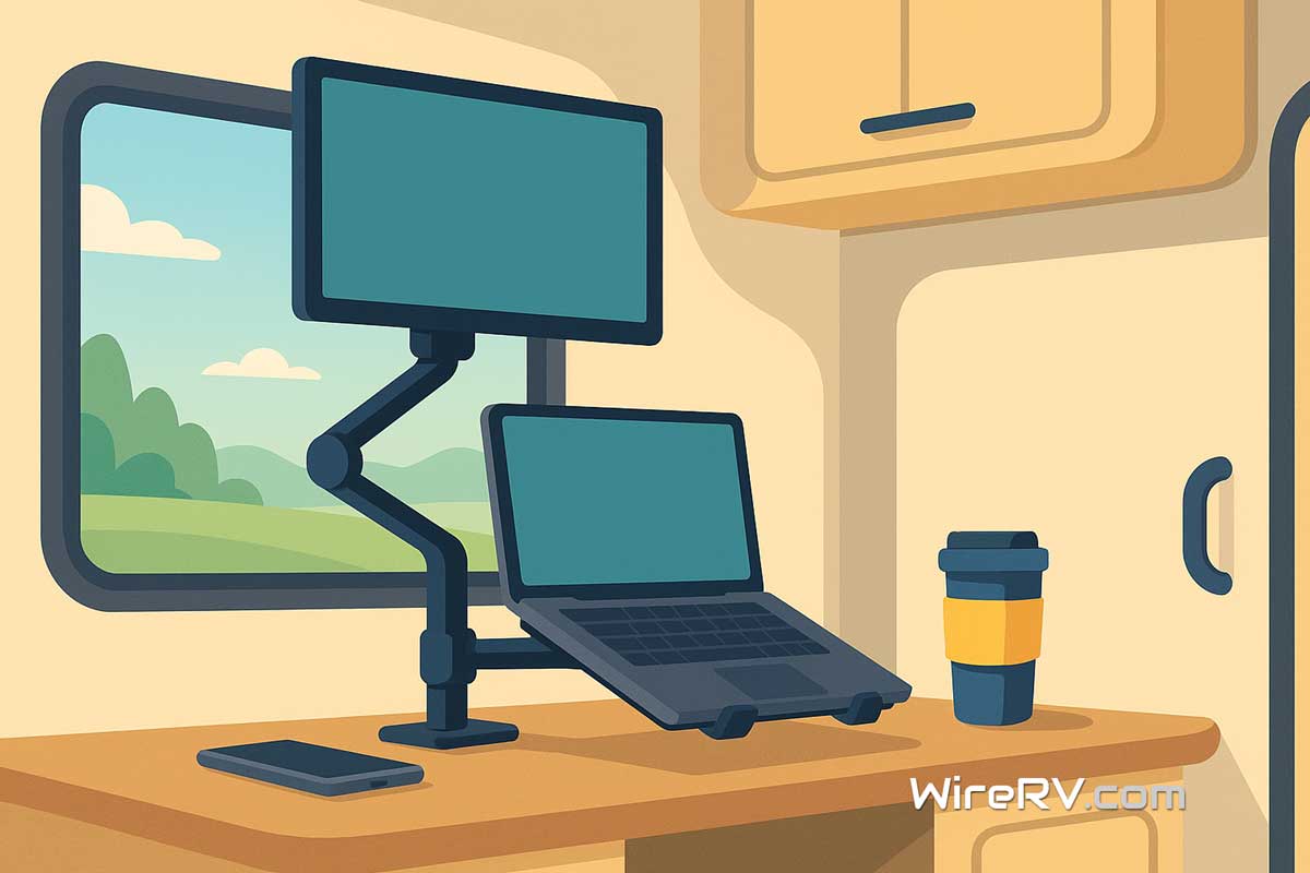 RV Laptop Mounts That Will Make Remote Work Better