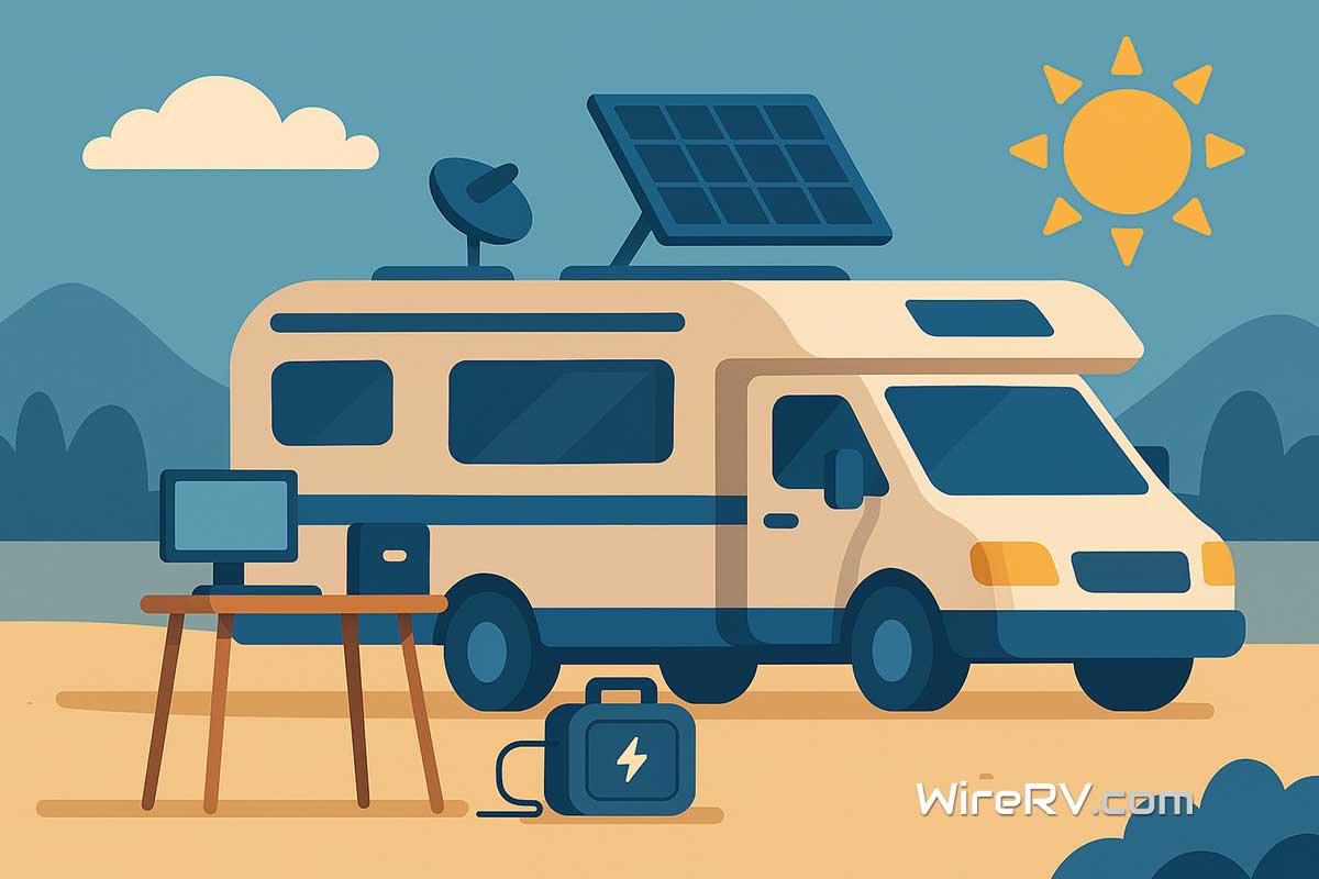 See The Truth About My RV Solar Workstation Setup