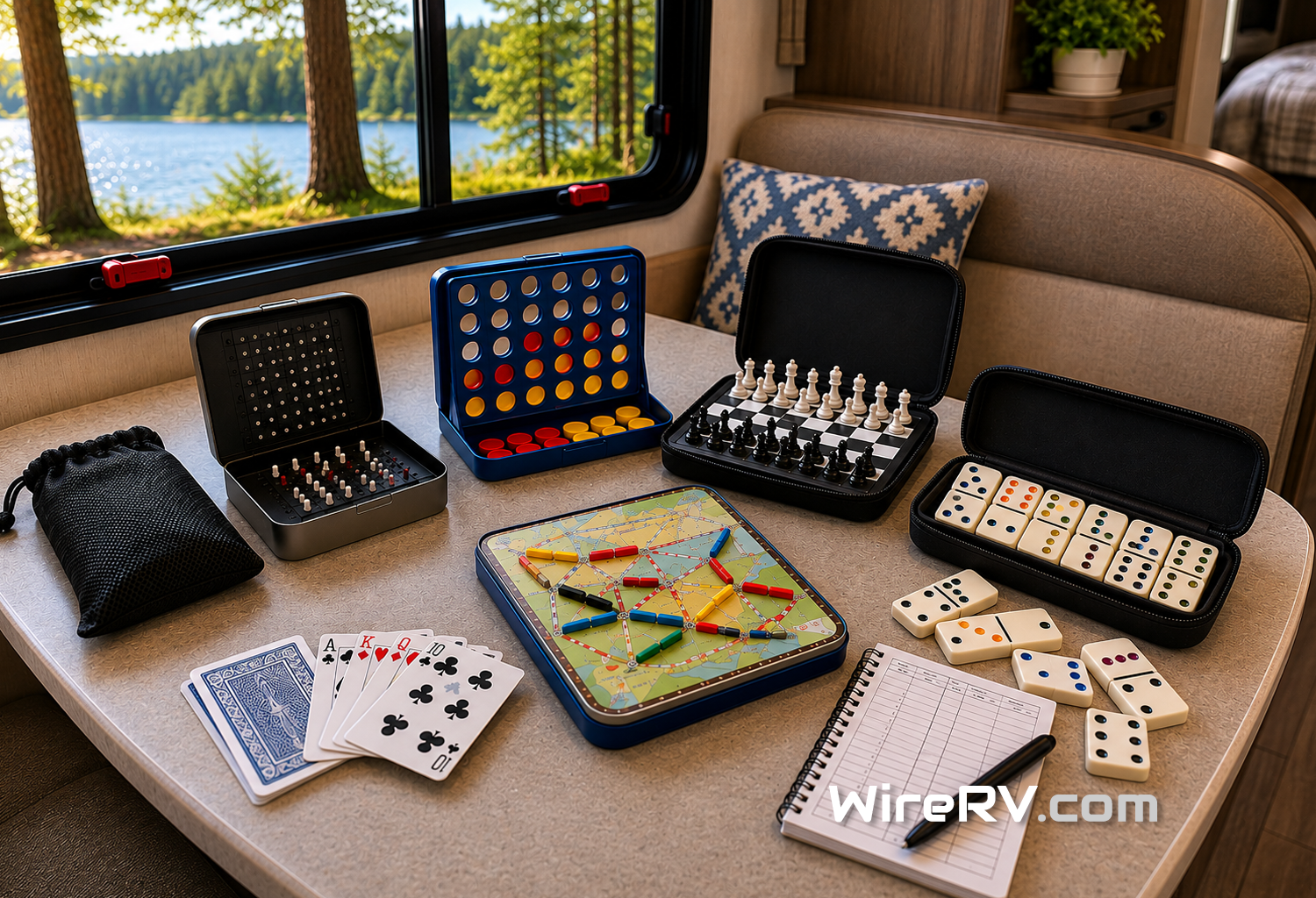 RV games and toys